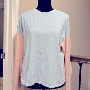 SHEIN,M, multi colored pink blue and orange